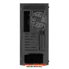 Boitier Moyen Tour ATX AeroCool Prism v1 avec panneaux vitrés (Noir)