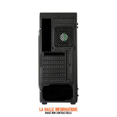 Boitier Moyen Tour ATX AeroCool Shard Tempered Glass ARGB avec panneau vitré (Noir)
