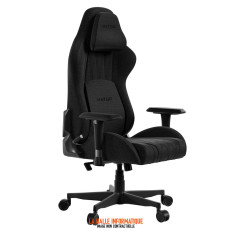 Fauteuil Hator Darkside 3  Fabric - Taille L (Noir)