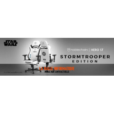 Fauteuil Noblechairs Hero Stormtrooper Edition (Blanc/Noir)