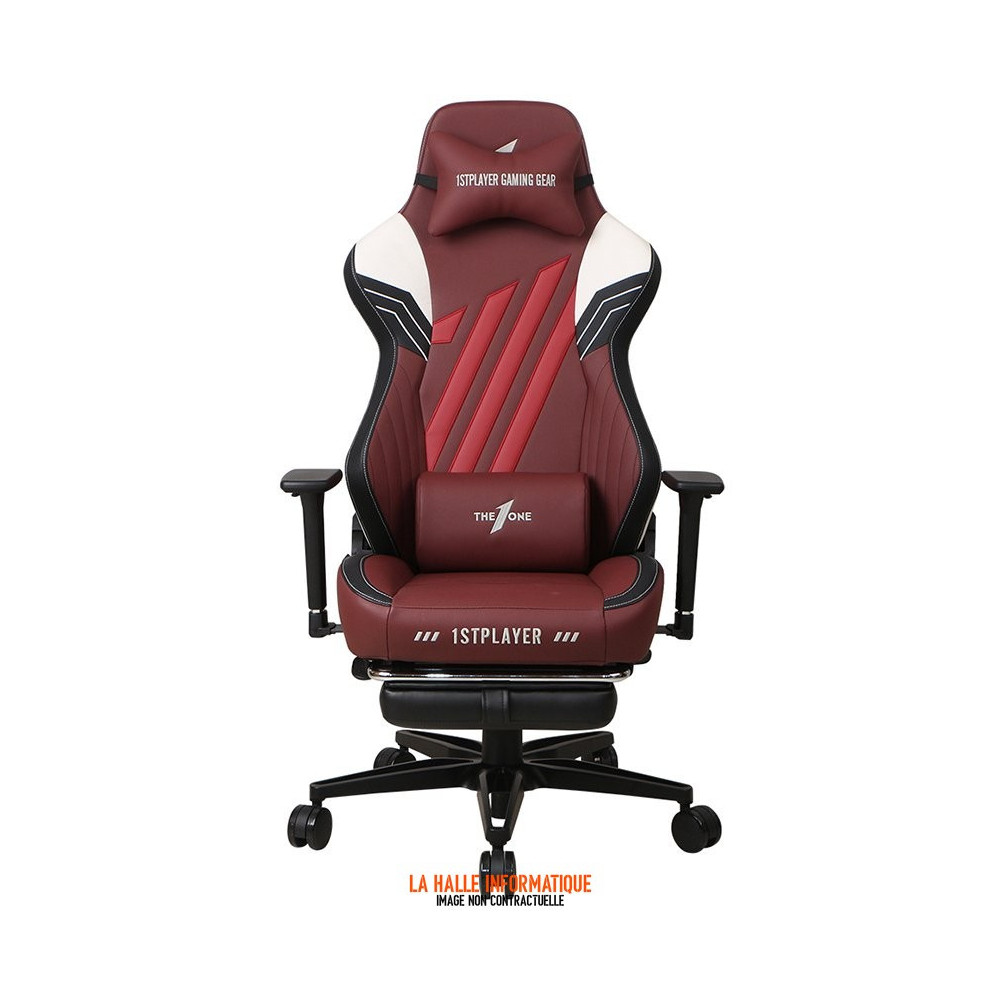 Fauteuil 1stPlayer Duke (Rouge/Blanc)