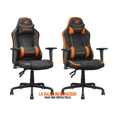 Fauteuil Cougar Fusion SF (Noir/Orange)