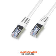 Câble/Cordon réseau RJ45 Catégorie 6 FTP (F/UTP) Droit 2m (Gris)