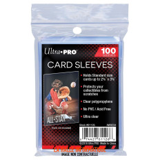Lot de 100 Sleeves Ultra Pro Format US Soft 66x91mm (Transparent)
