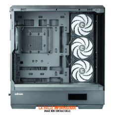 Boitier Moyen Tour ATX Zalman P50 DS RGB avec panneaux vitrés (Noir)
