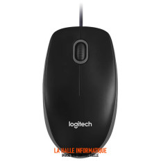 Souris Logitech B100 Optical USB - Noir | Confort et Précision
