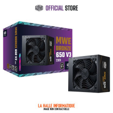Cooler Master MWE Bronze V3 650W – Alimentation ATX 80 PLUS