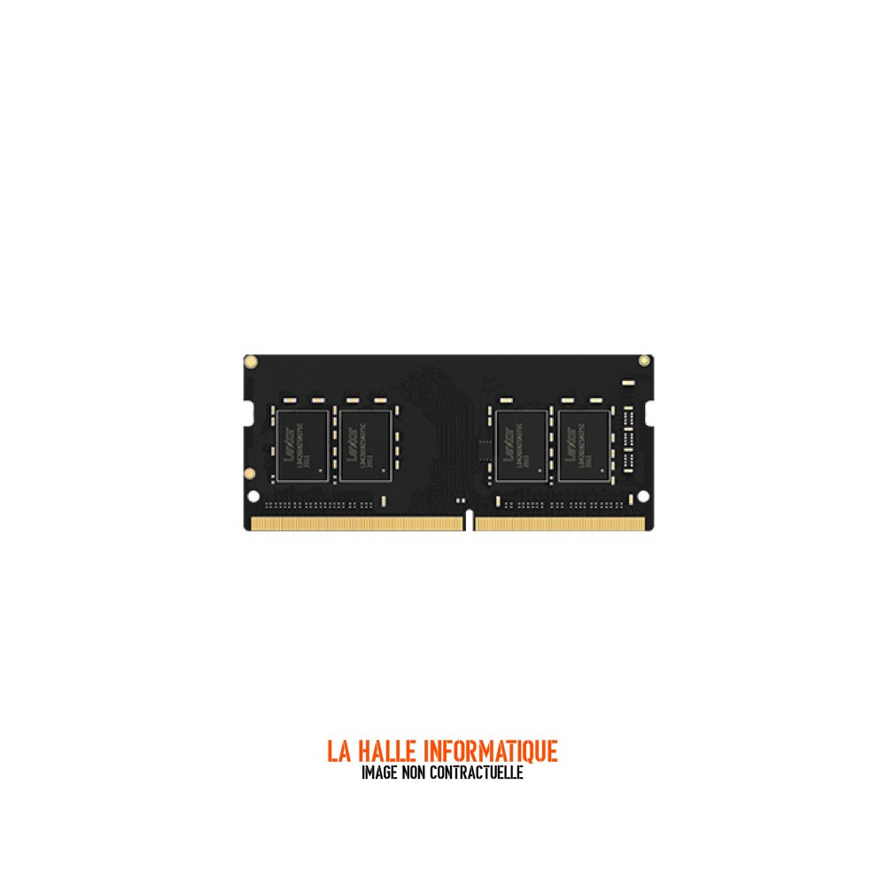 Barrette mémoire Lexar 16Go DDR5 SODIMM 5600Mhz Noire