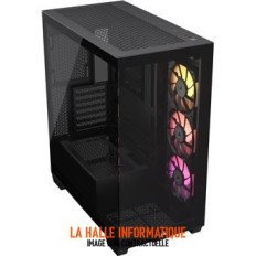Boîtier Corsair iCue Link 3500X RGB E-ATX Noir Verre Trempé