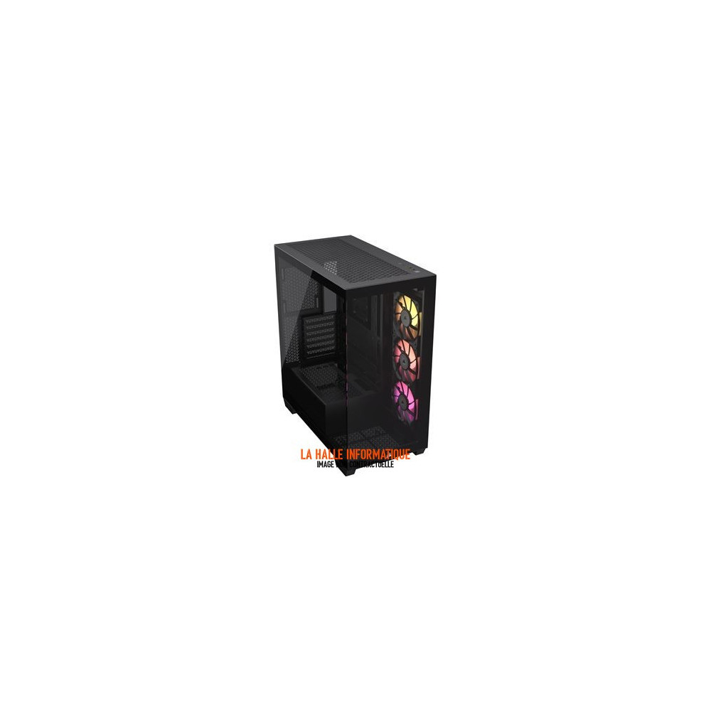 Boîtier Corsair iCue Link 3500X RGB E-ATX Noir Verre Trempé