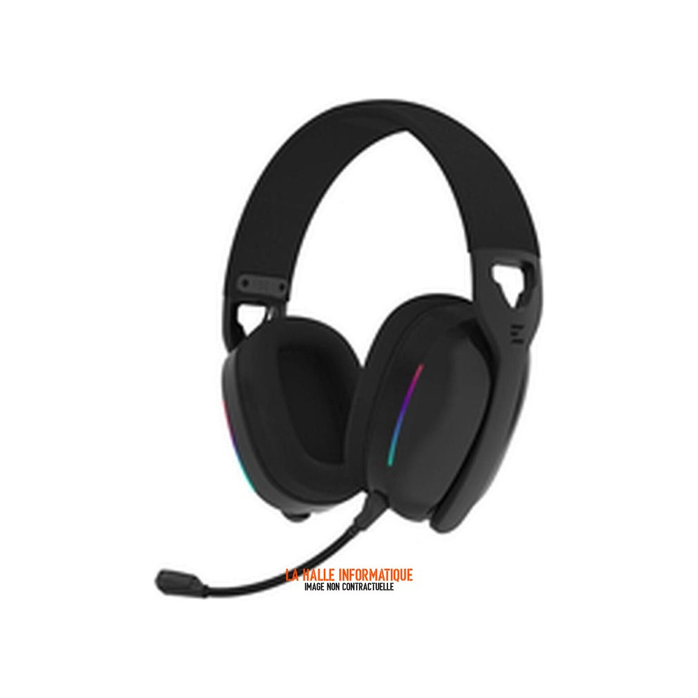 Casque Gamer sans fil Zalman HPS650W RGB Noir