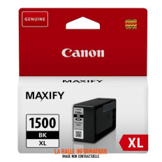 Canon PGI-1500XL Cartouche d'encre Noire - Capacité XL