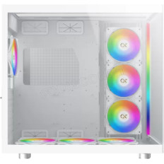Boîtier Moyen Tour E-ATX Xigmatek Aqua Ultra Air-C RGB Blanc