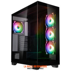 Boîtier PC Kolink Unity Arena RGB Noir E-ATX moyen tour