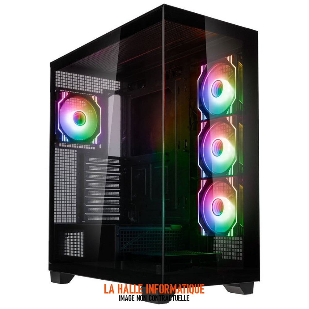 Boîtier PC Kolink Unity Arena RGB Noir E-ATX moyen tour