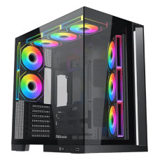 Boîtier ATX Xigmatek Aqua 7 RGB - Panneaux Vitrés Noir