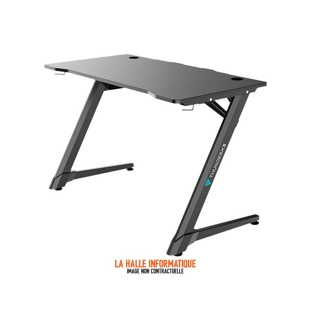 Bureau Gamer ThunderX3 ED3 Noir – Design & stabilité