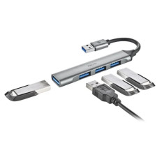 Hub USB 3.2 NGS iHub4 Micro 4 ports Gris | NGS